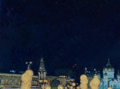 Zaryadye park at night