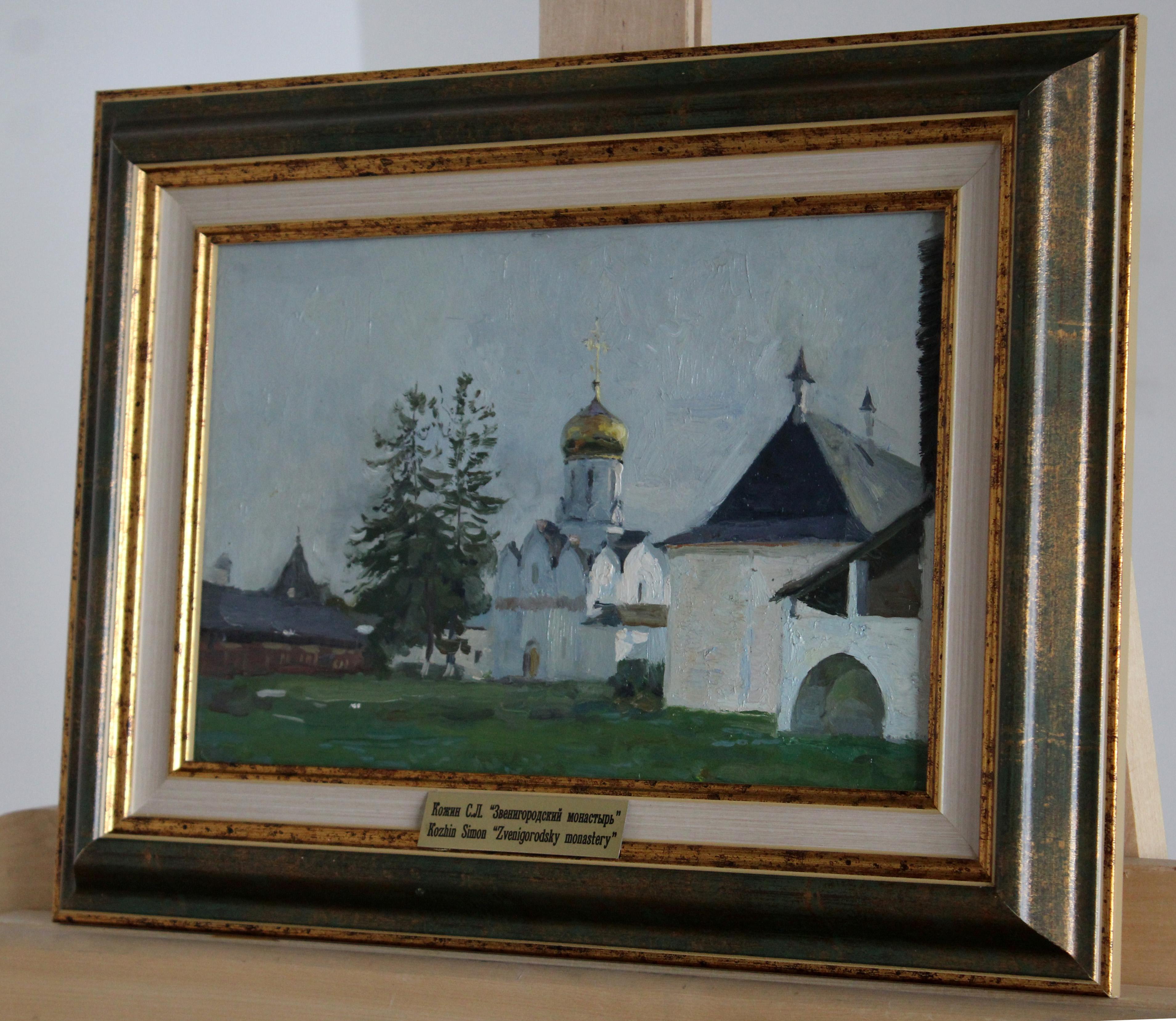 Monasterio de Zvenigorod - Painting Impresionista de Simon Kozhin
