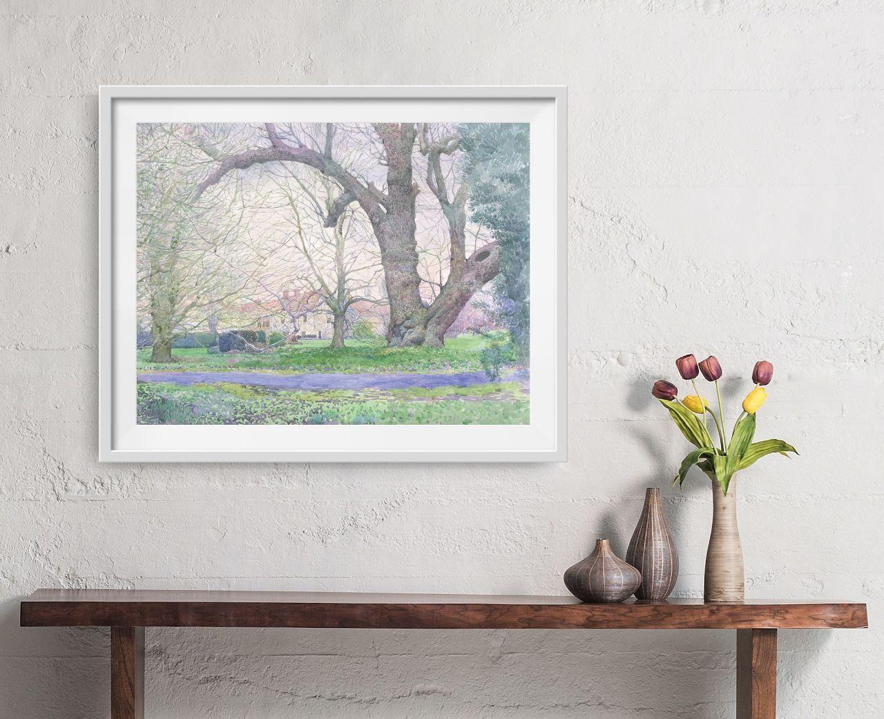 Notley Abbey in England Canvas Print by Simon Kozhin 70x90cm For Sale 10
