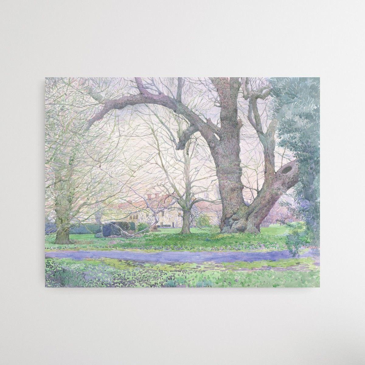 Notley Abbey in England Canvas Print by Simon Kozhin 70x90cm For Sale 12