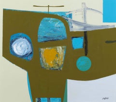 'Flying Machine' by contemporary Scottish artist Simon Laurie
