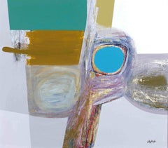 'Mirage' original painting by contemporary Scottish artist Simon Laurie