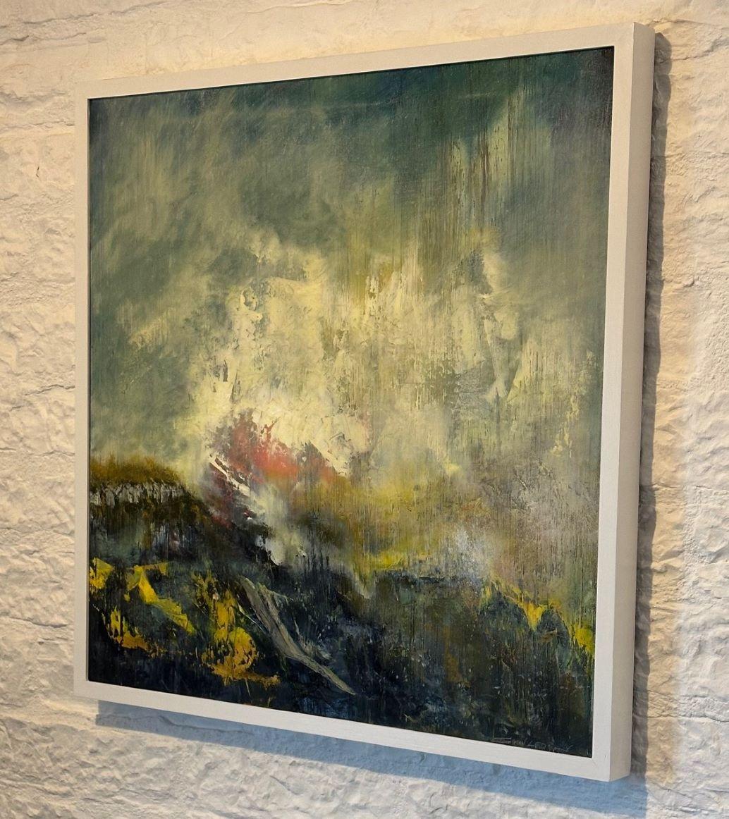 I dipinti di paesaggi di Simon sono una continua ricerca su ciò che vede, un semplice riflesso della luce su una superficie, la realtà del riflesso. Come collezione di paesaggi del Somerset, questi dipinti sono uno studio di osservazione in