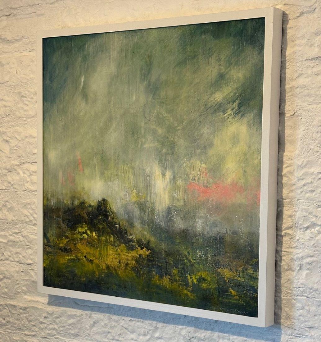 I dipinti di paesaggi di Simon sono una continua ricerca su ciò che vede, un semplice riflesso della luce su una superficie, la realtà del riflesso. Come collezione di paesaggi del Somerset, questi dipinti sono uno studio di osservazione in