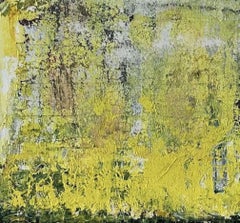Winter Fades - contemporary semi-abstract mixed media painting