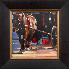Le cheval du centre de parc
