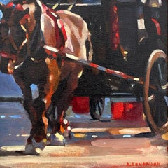 Le cheval du centre de parc