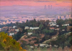 Früher Abend, Skyline von LA