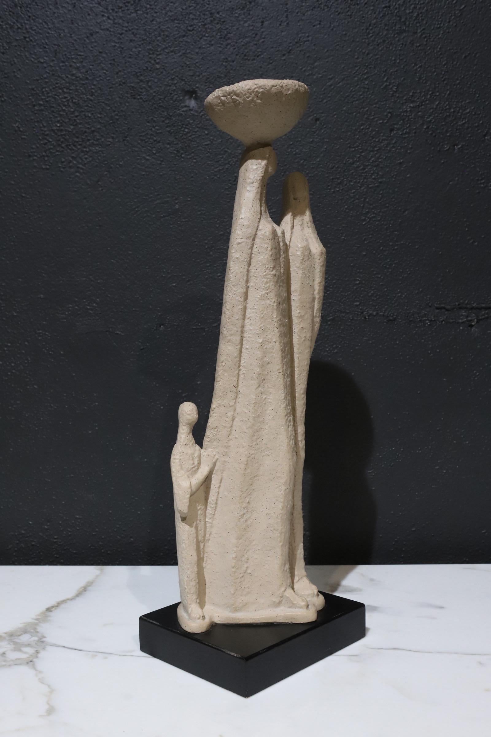 Mid-Century Modern Simon Massoud Sculpture, 1972