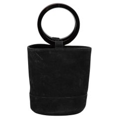 Simon Miller Black Leather Bonsai Bucket Bag