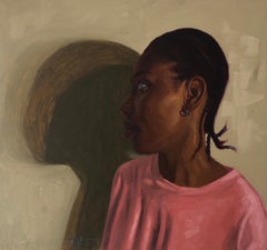 Anímate y Brilla (Esperanza) - Siglo XXI, Contemporáneo, Figurativo, Mujer, Óleo