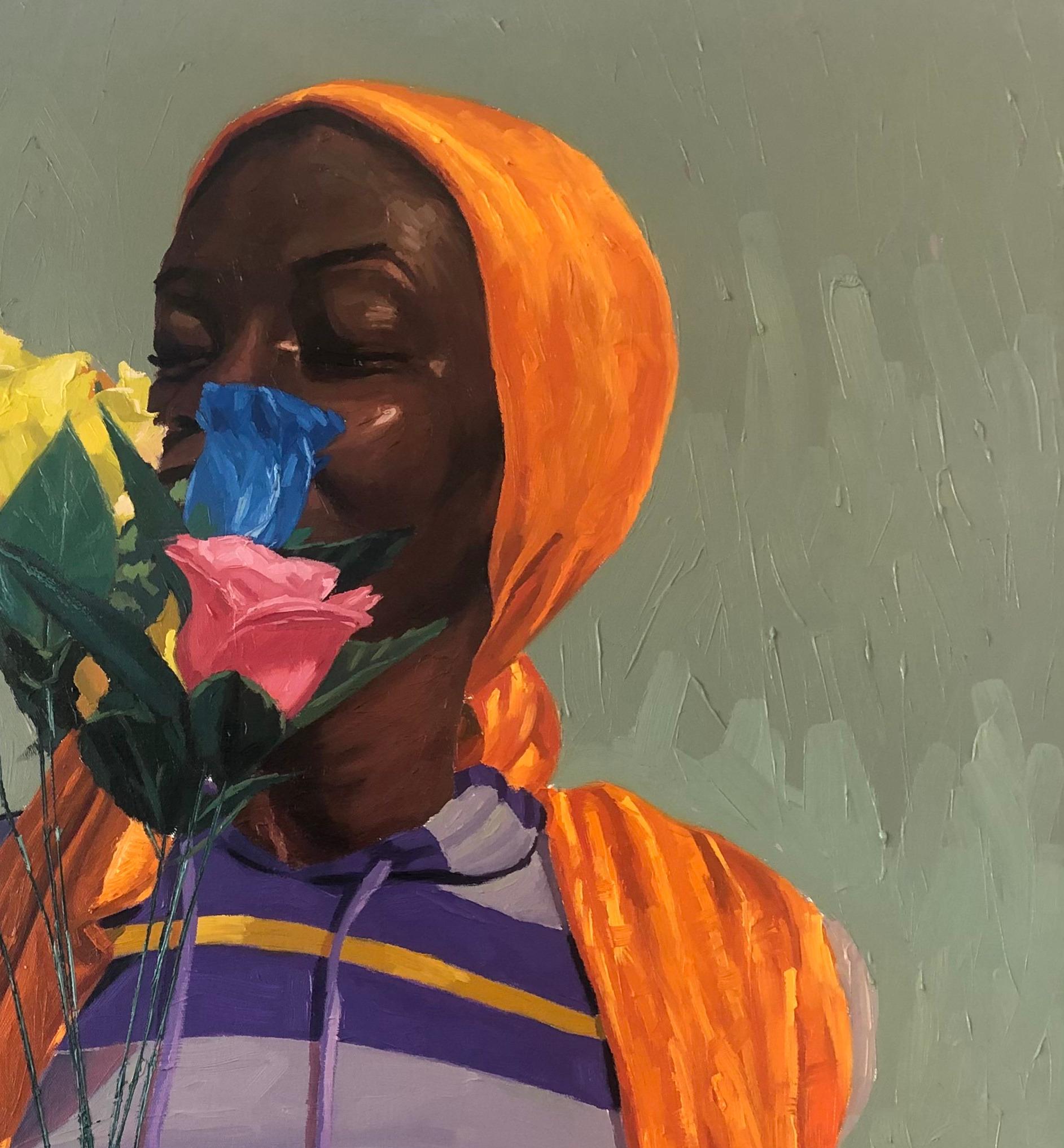 Auf deinem Grab werden sie nicht gut riechen (Zeitgenössisch), Painting, von Simon Obeka