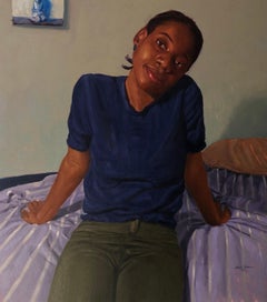 A pesar de todo estaré aquí - Siglo XXI, Contemporáneo, Figurativo, Mujer, Amor