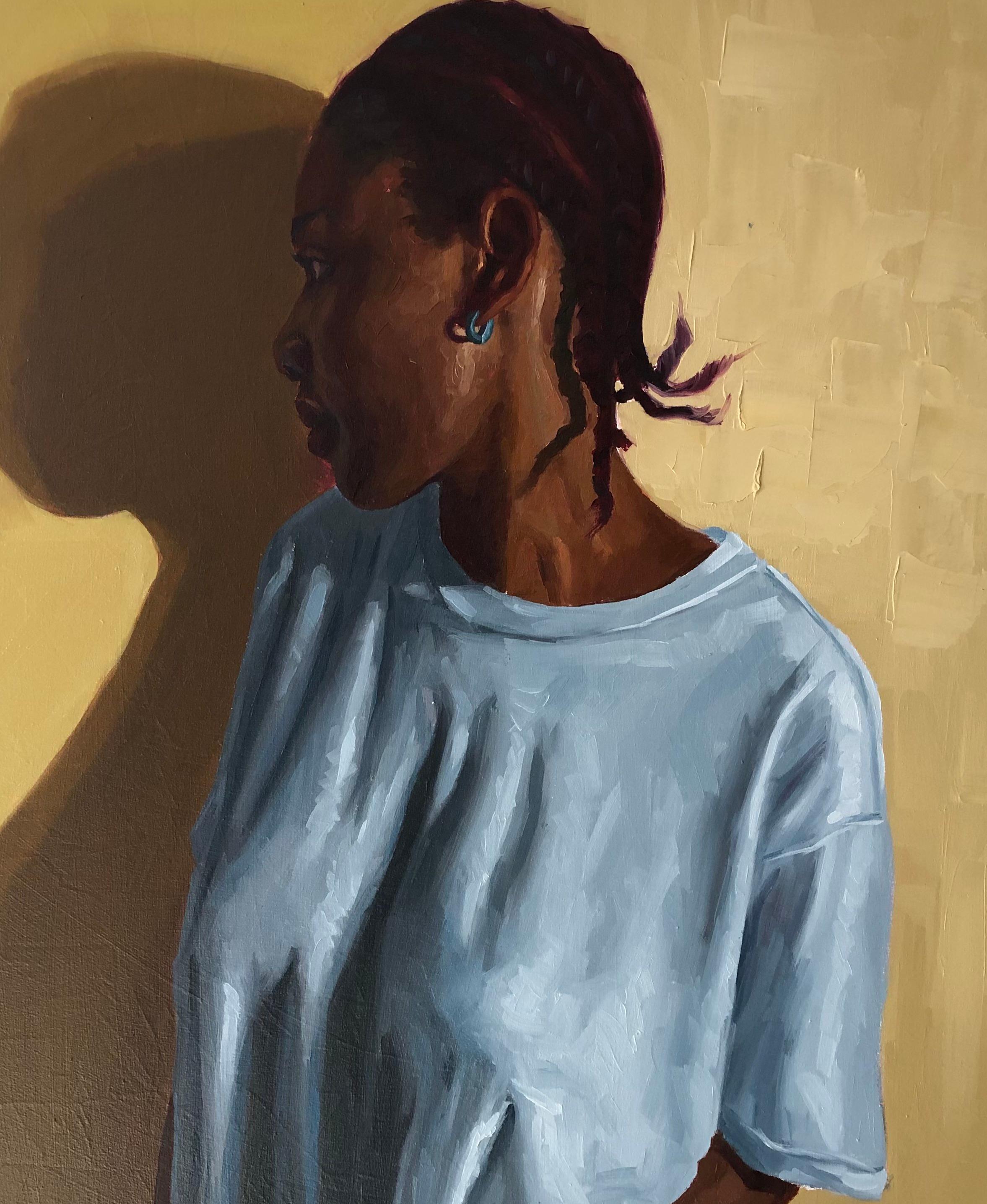 Sometimes I Talk To My Shadow 1 - 21st Century, Contemporary, Figurative, Women For Sale 2