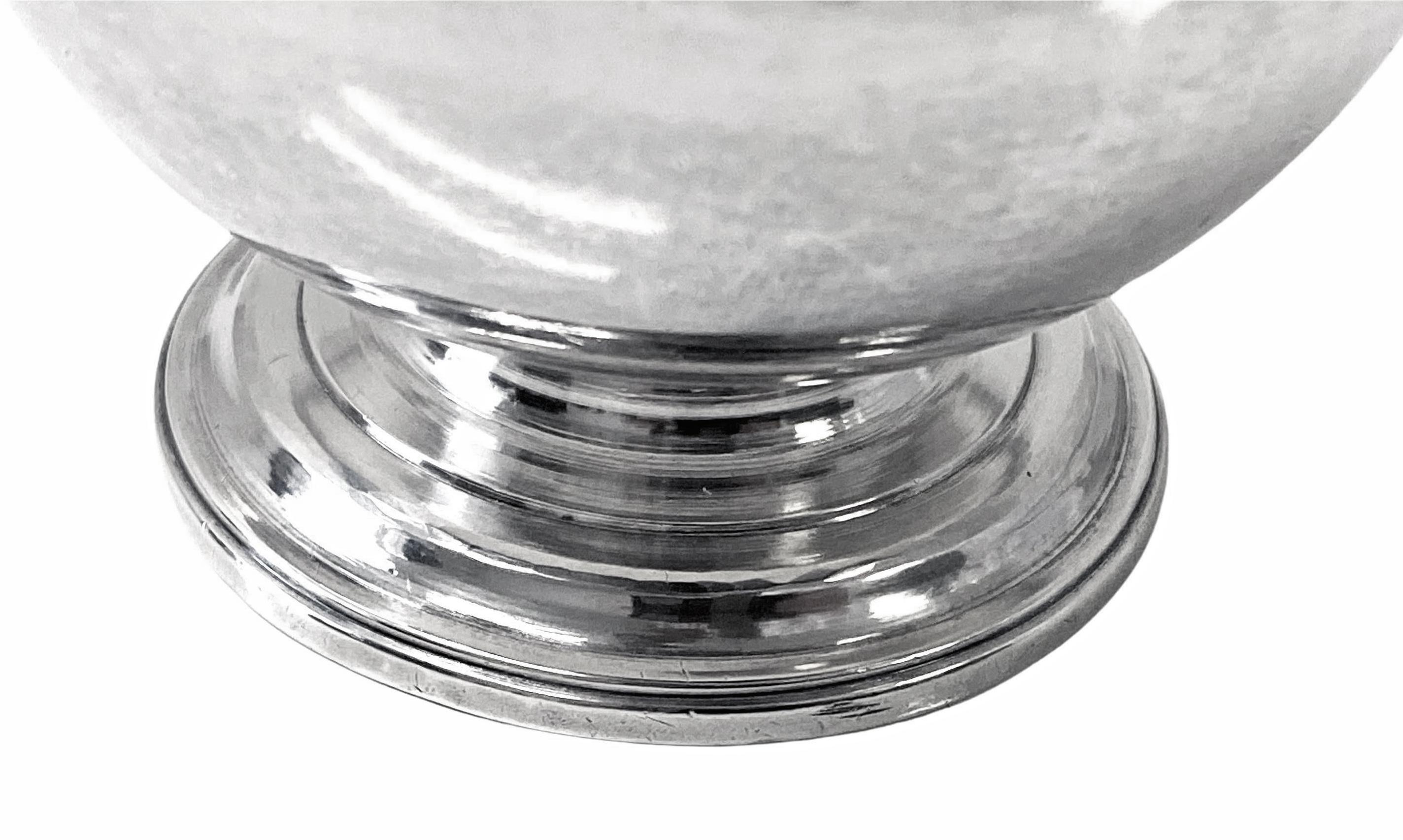 Simon Pantin George 1st Silver soap sponge Bowl London 1717. 6