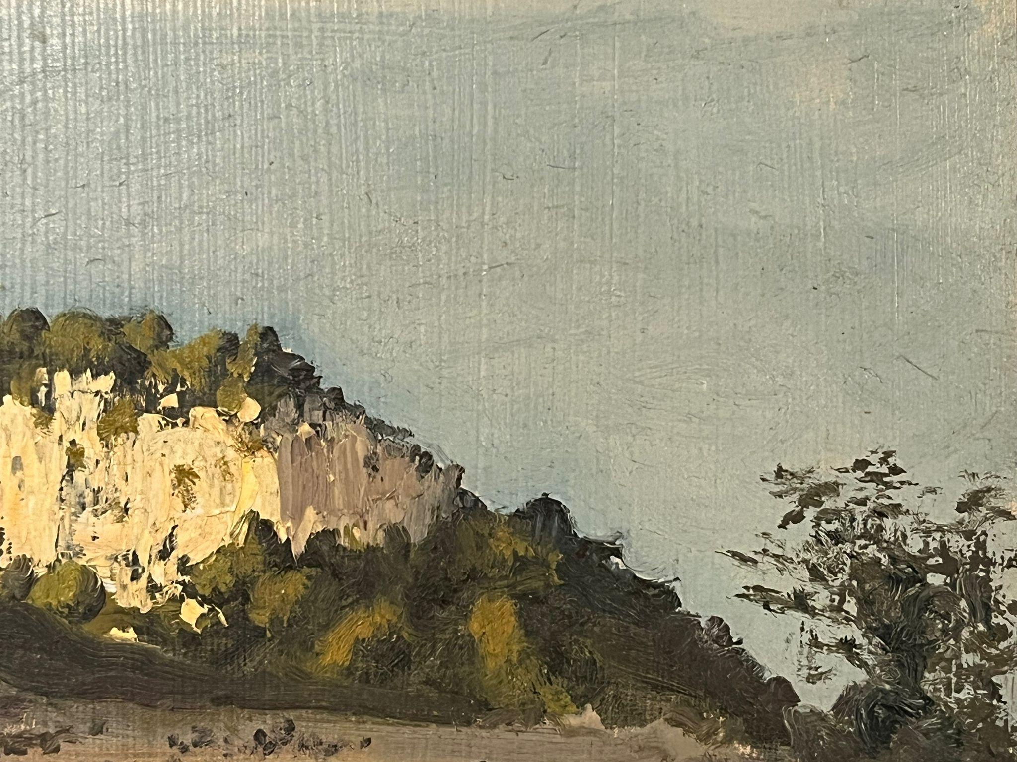 Mallorca Coastal Landscape - Painting by Simon Parkes