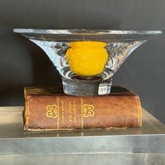 A Simon Pearce - Centre de table en verre évasé Hanover