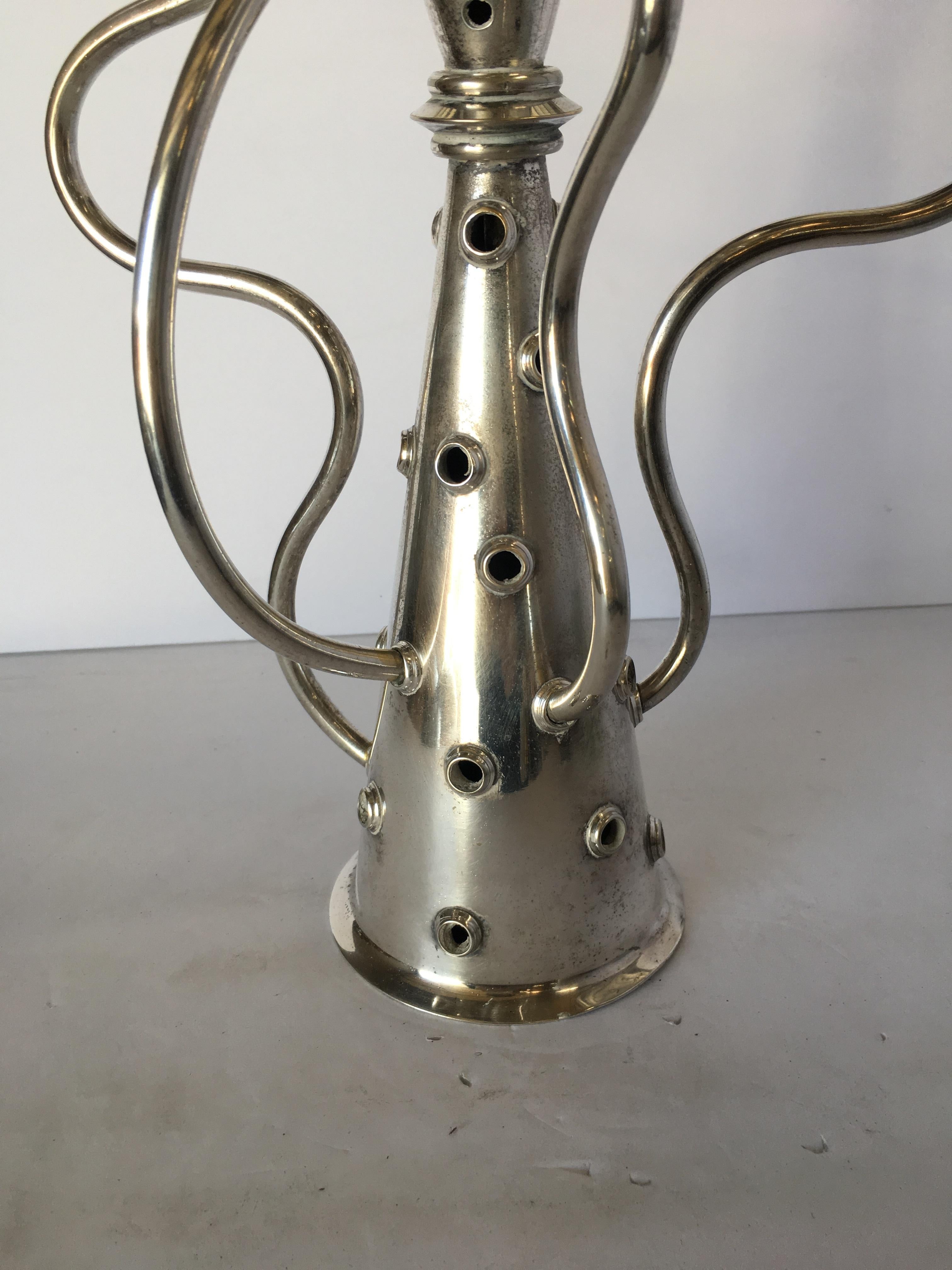 Simon Silver Plated Candelabra by for Driade 4