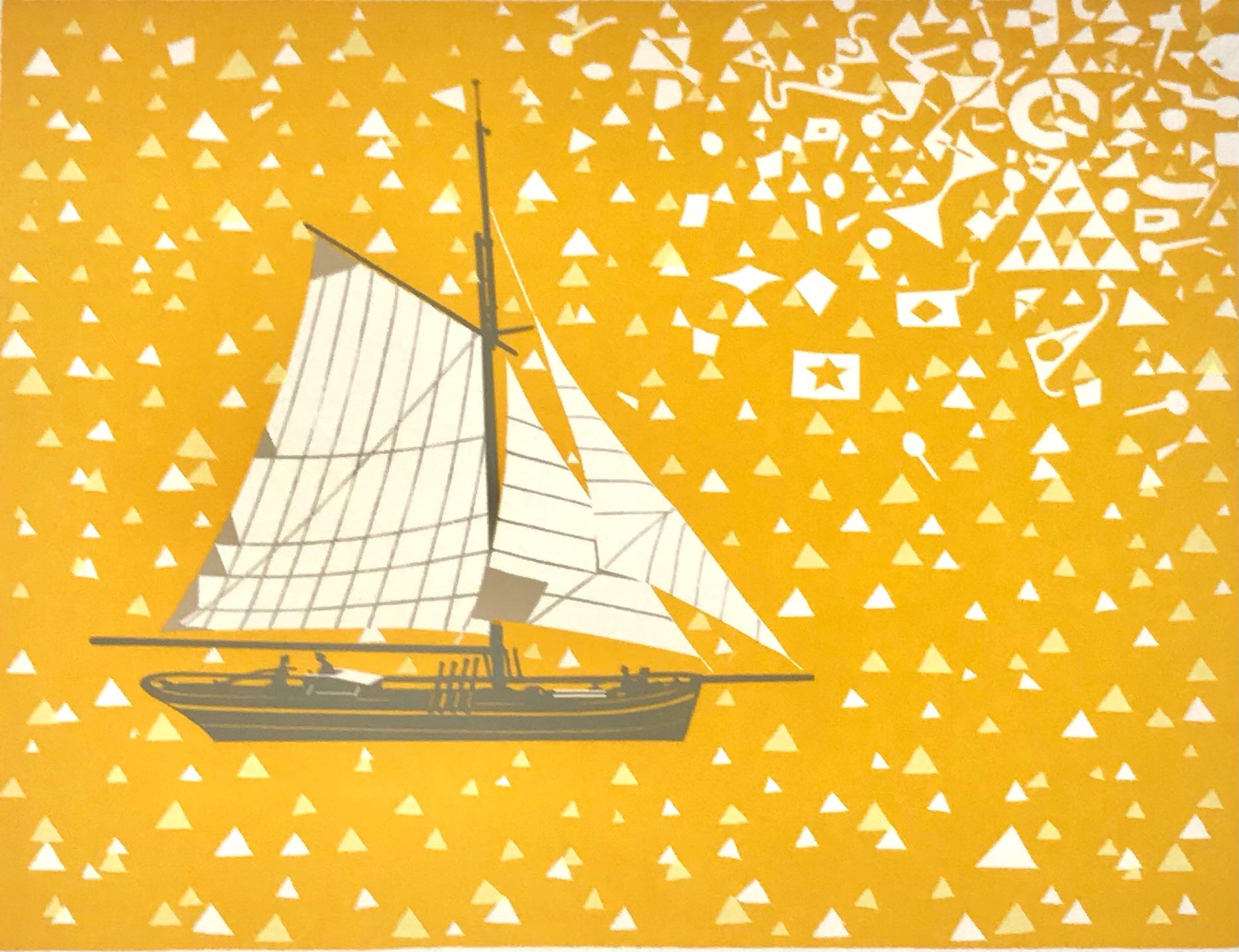 Carlotta Auba di Simon Tozer, Stampa in edizione limitata, Vela, Costiera