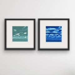 Clouds behind clouds II and Cloud 2 by Simon Tozer, Limited edition print
