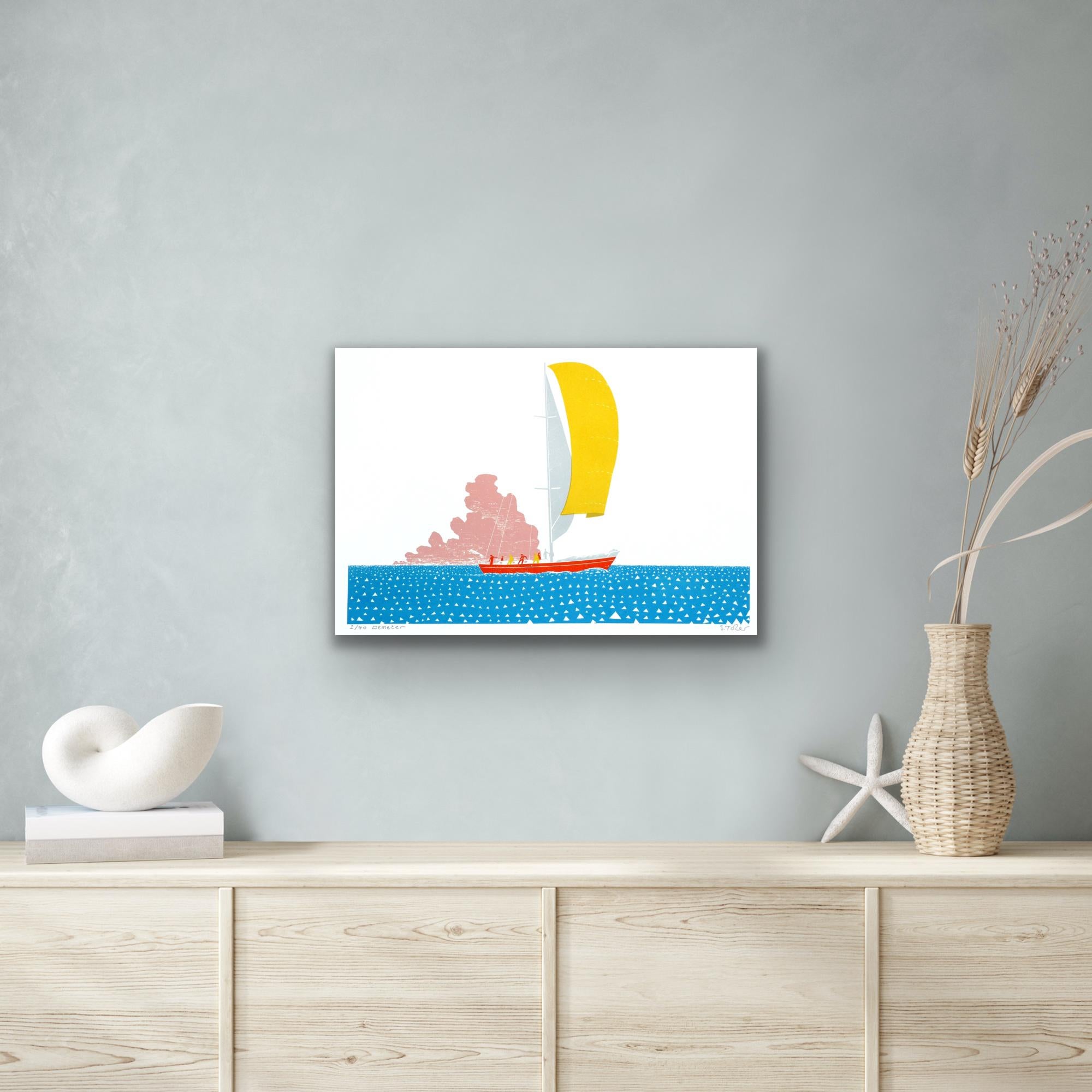 Demeter, original painting, contemporary For Sale 1