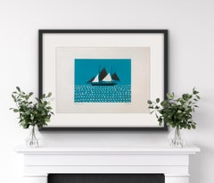 Excelsior by Simon Tozer, Limited edition, Sailing, Landscape, Figurative art