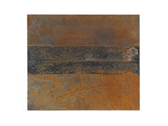Metal #4, Mixed Media on Metal