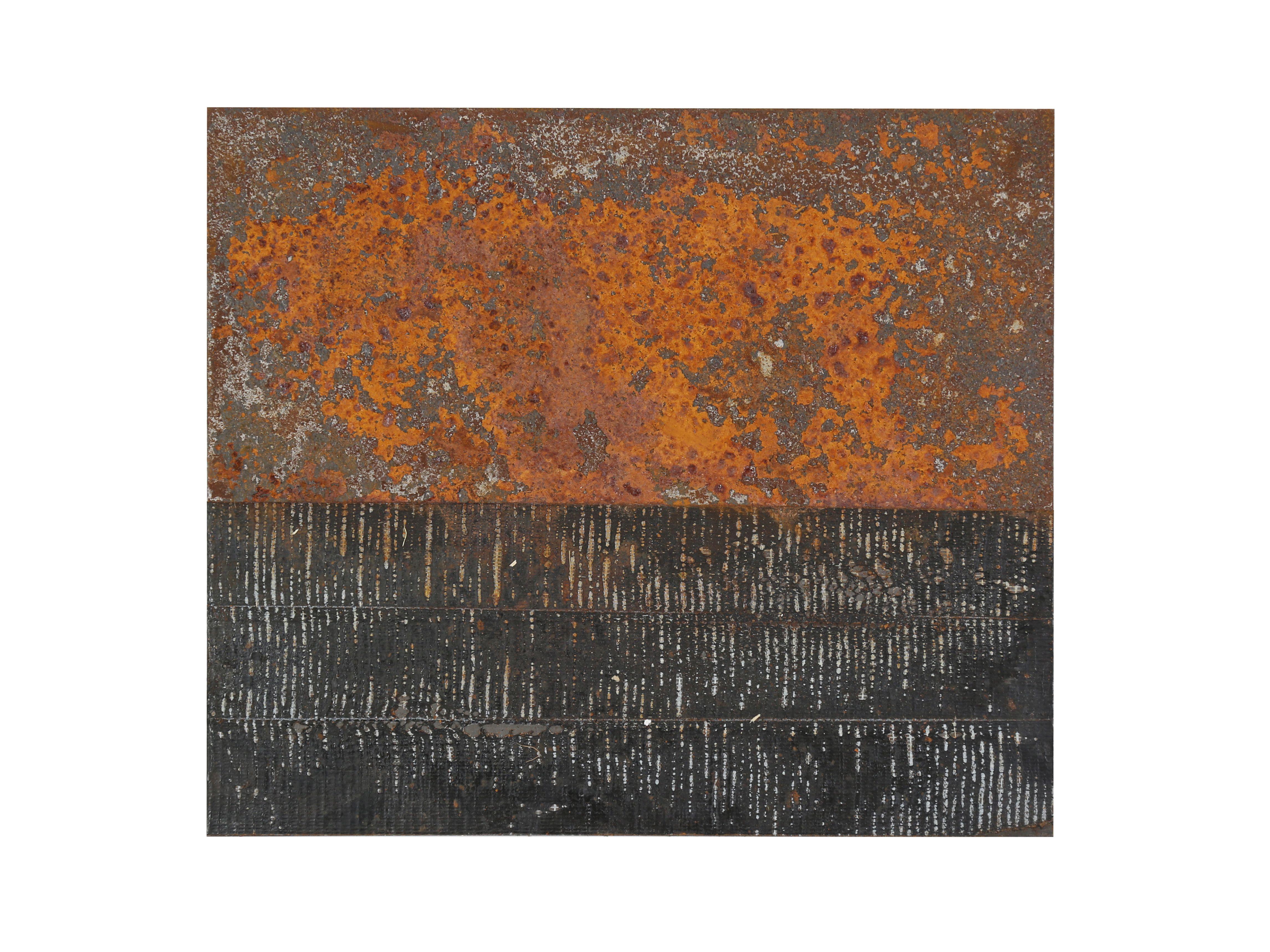 Métal n°6, techniques mixtes sur métal - Mixed Media Art de Simon Williams
