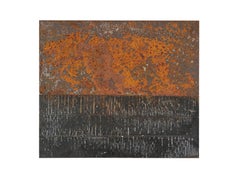 Metal nº 6, Técnica mixta sobre metal