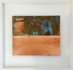 Metall #9, Mixed Media auf Metall