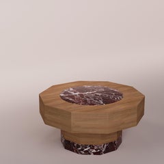 Simona Coffee Table by Studio Gaïa - Wood & Marble