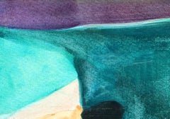 A Visual Journey: Landscape #6, Contemporary Abstract Expressionist Painting