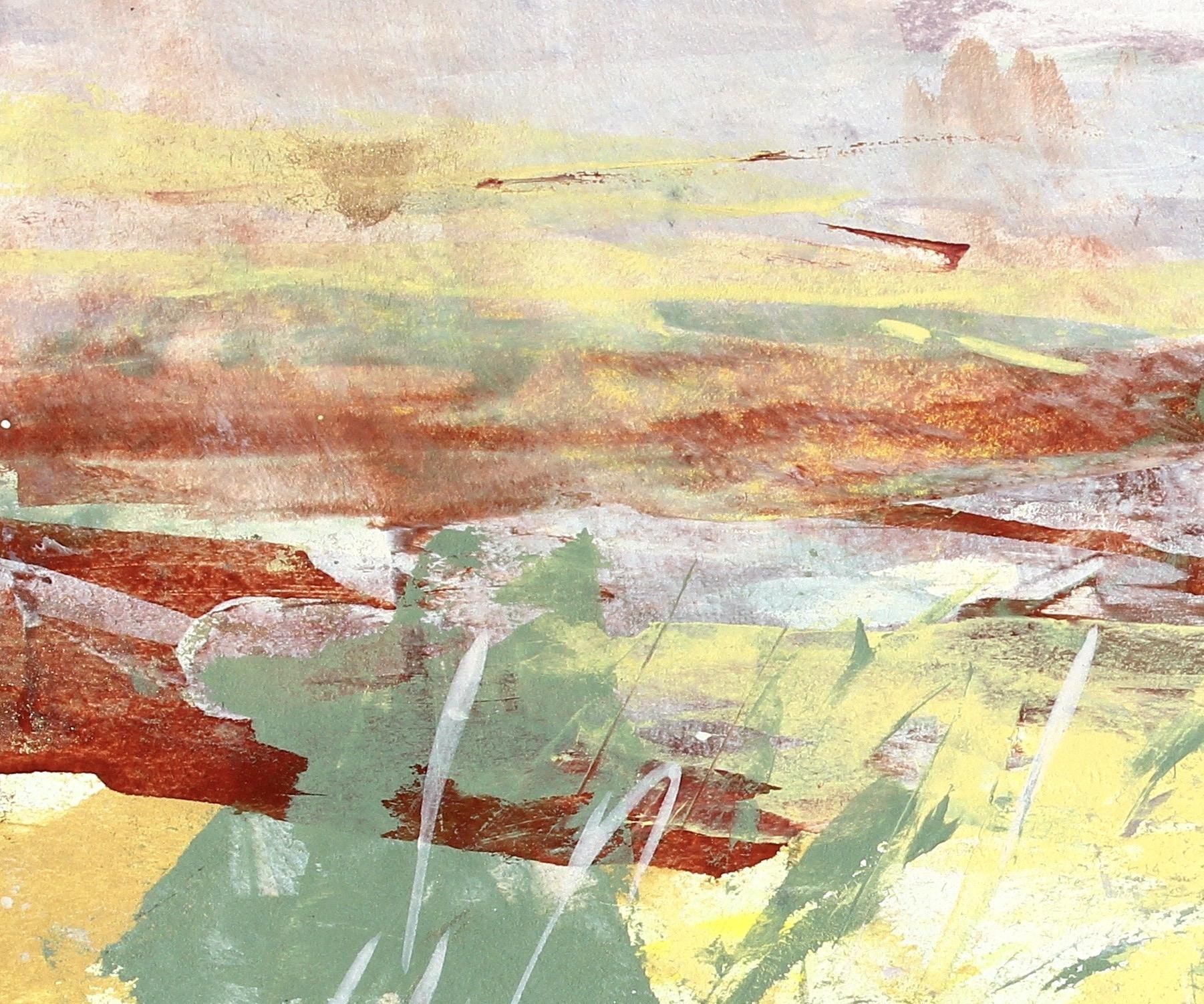 Desertscape #5 - Painting by Simona Gocan