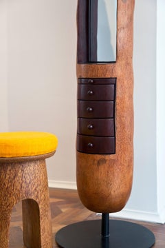 "Simone Anne Clarisse Coiffeuse" Mirror Cabinet by Jean Servais Somian, 2017