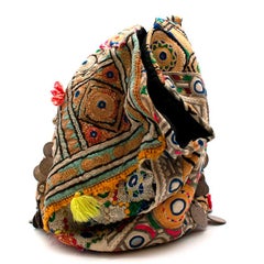Simone Camille Multi-coloured Embellished Shoulder Bag