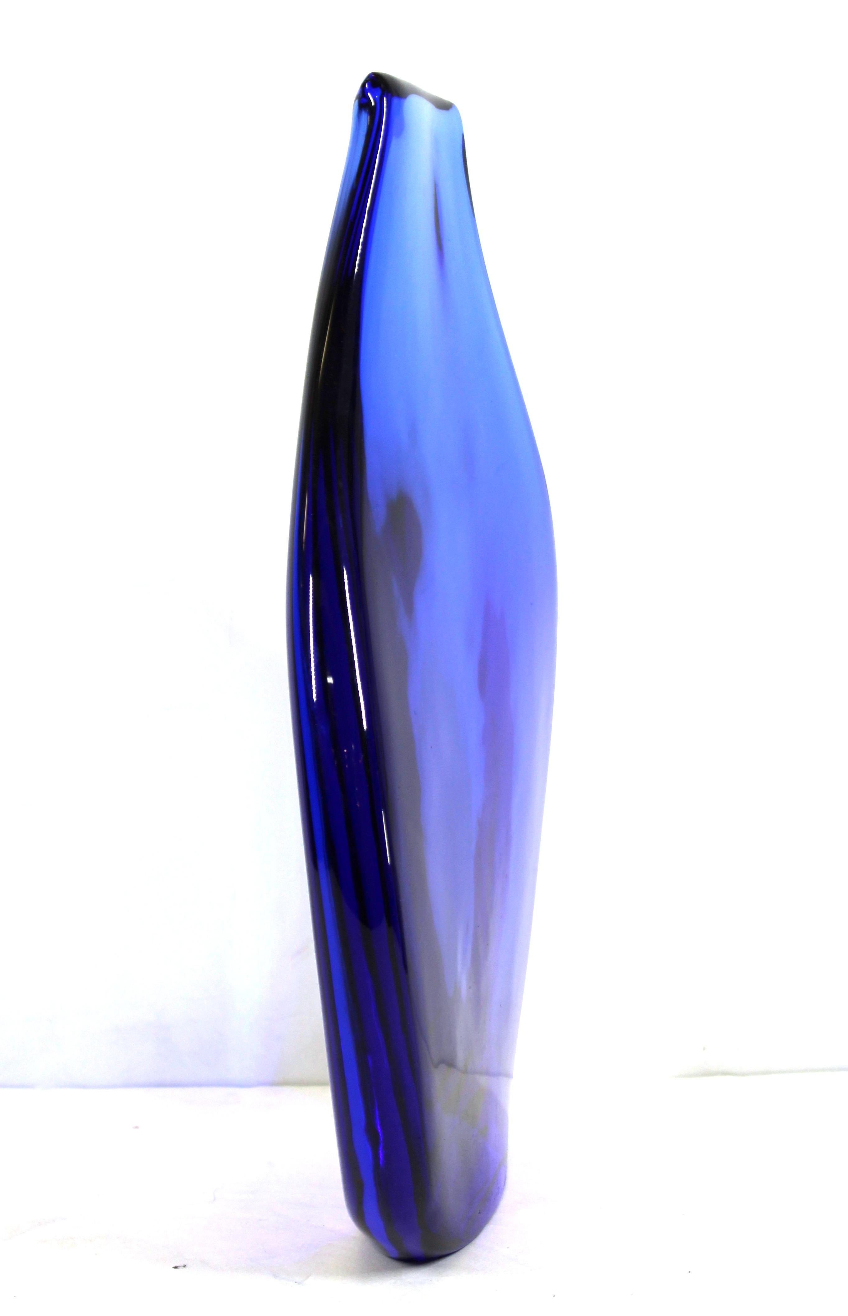 Simone Cenedese Italian Postmodern Glass Sculpture In Good Condition In Astoria, NY