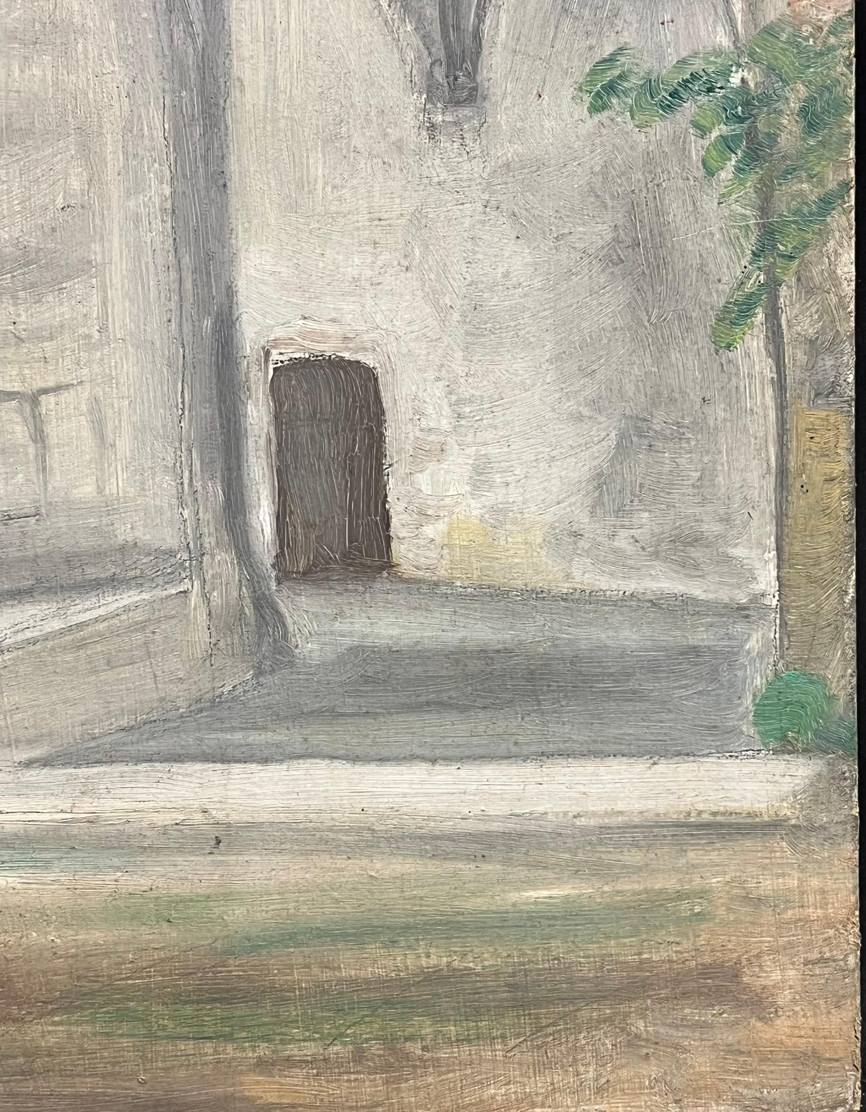 ister impressionniste français des années 1930 avec coffres et jardins gothiques en vente 1