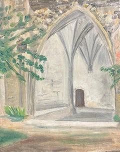 ister impressionniste français des années 1930 avec coffres et jardins gothiques