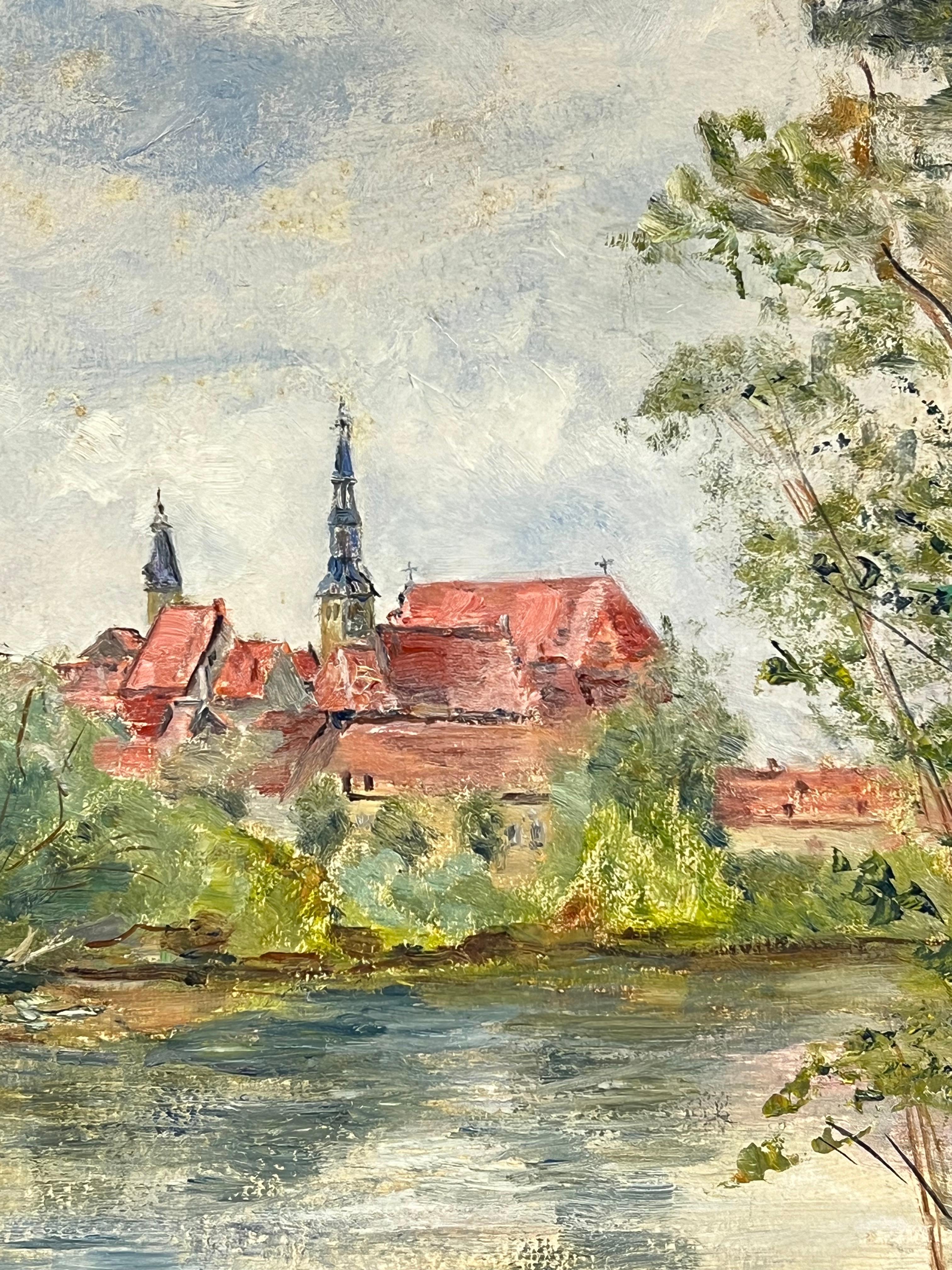 Berck - Plage
Simone Forge 1930er Jahre Französischer Impressionist  
Öl auf Karton ungerahmt
Brett: 16 x 13 Zoll
Provenienz: Privatsammlung
Condit: sehr guter Zustand 

Für weitere Informationen wenden Sie sich bitte an uns, wenn Sie Fragen haben.