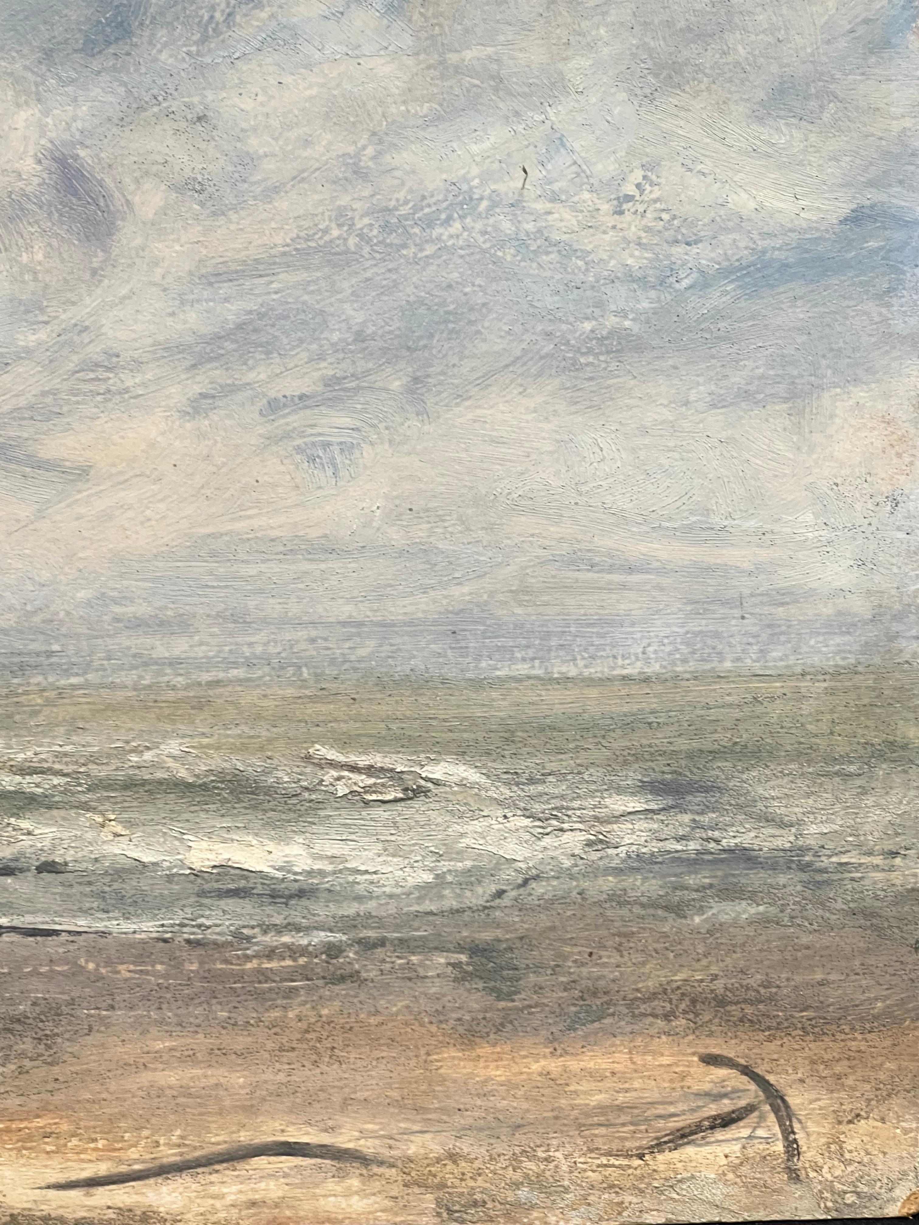 Ruhige Küstenszenerie
Simone Forge 1930er Jahre Französischer Impressionist 
Öl auf Karton ungerahmt
Brett: 13 x 16 Zoll
Provenienz: Privatsammlung
Condit: sehr guter Zustand 

Für weitere Informationen wenden Sie sich bitte an uns, wenn Sie Fragen