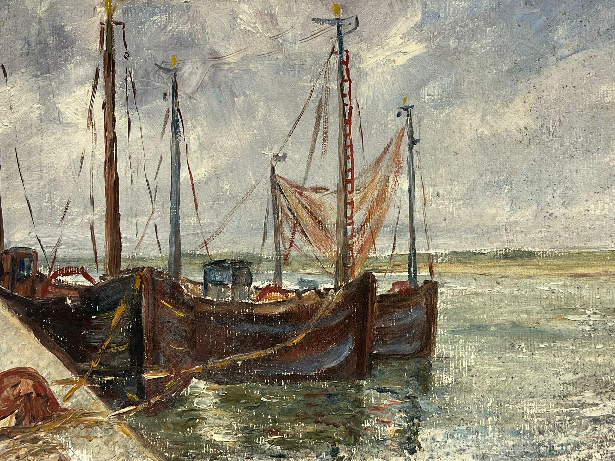 Der Hafen
Simone Forge, französische Künstlerin des Impressionismus, Mitte des 20.
Öl auf Karton ungerahmt
Pappe: 10,5 x 16 Zoll
Provenienz: Privatsammlung, Paris
Condit: sehr guter Zustand 

Für weitere Informationen wenden Sie sich bitte an uns,