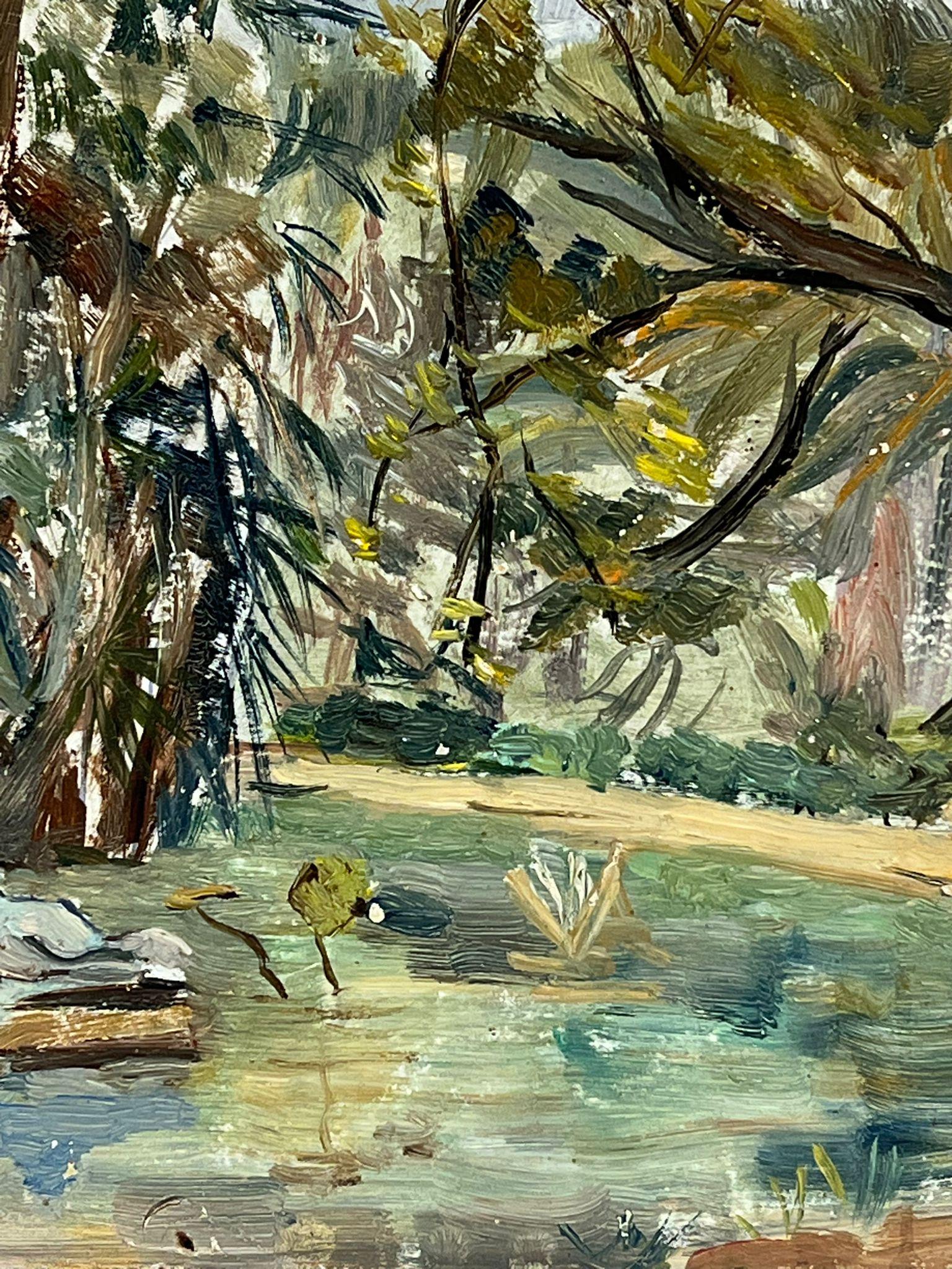 El bañista del bosque
Simone Forge Impresionista francés de 1930  
óleo sobre tabla sin enmarcar
tablero: 7,5 x 9,5 pulgadas
Procedencia: colección privada, Francia
Estado: muy buen estado 

Para más información, ponte en contacto con nosotros.
