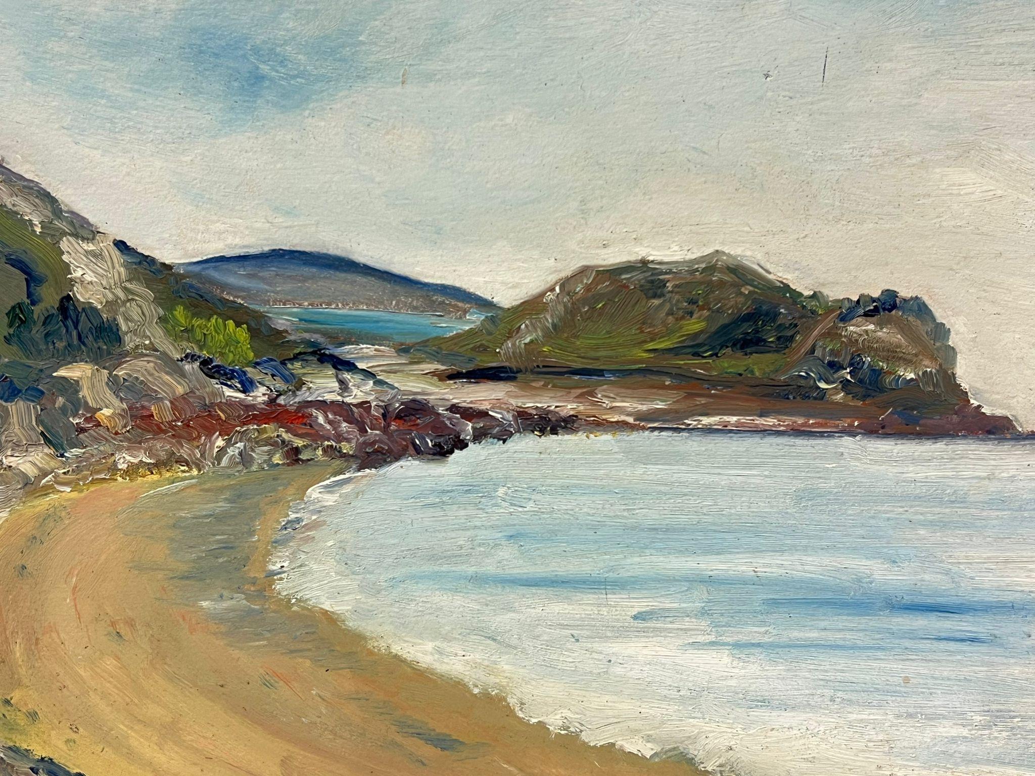 Kurvenreiche Küste
Simone Forge 1930er Jahre Französischer Impressionist  
signiertes Öl auf Karton ungerahmt
Brett: 13 x 16 Zoll
Provenienz: Privatsammlung
Condit: sehr guter Zustand 

Für weitere Informationen wenden Sie sich bitte an uns, wenn