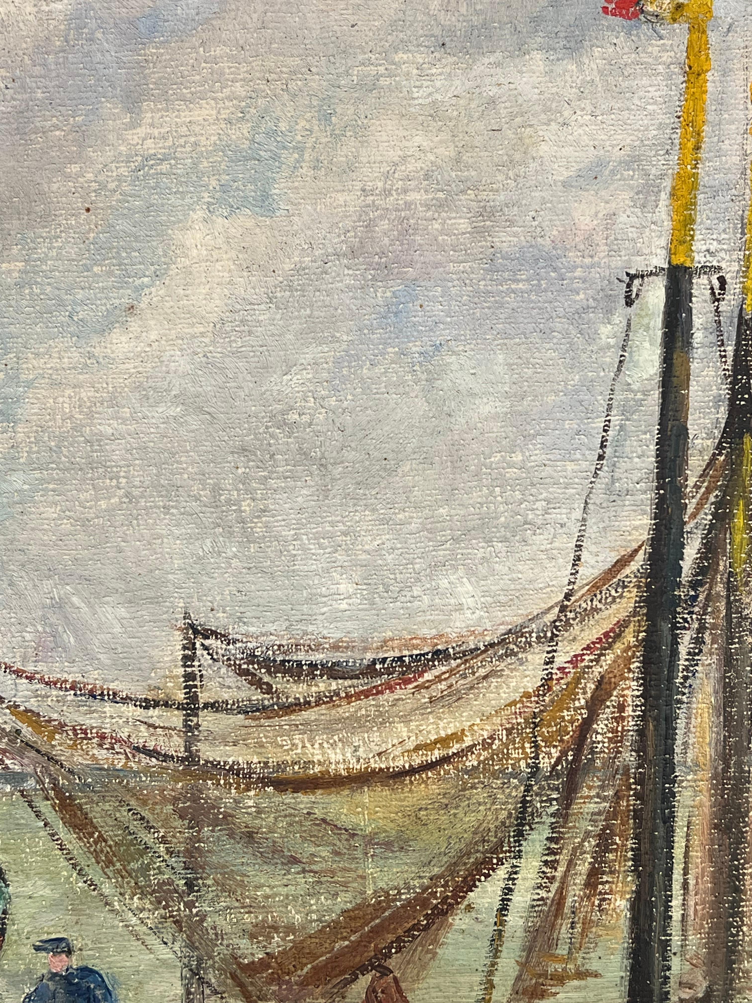 Der Hafen von Étaples, Frankreich
Simone Forge 1930er Jahre Französischer Impressionist 
Öl auf Karton ungerahmt
Pappe: 13 x 16,5 Zoll
verso beschriftet
Provenienz: Privatsammlung
Condit: sehr guter Zustand 

Für weitere Informationen wenden Sie