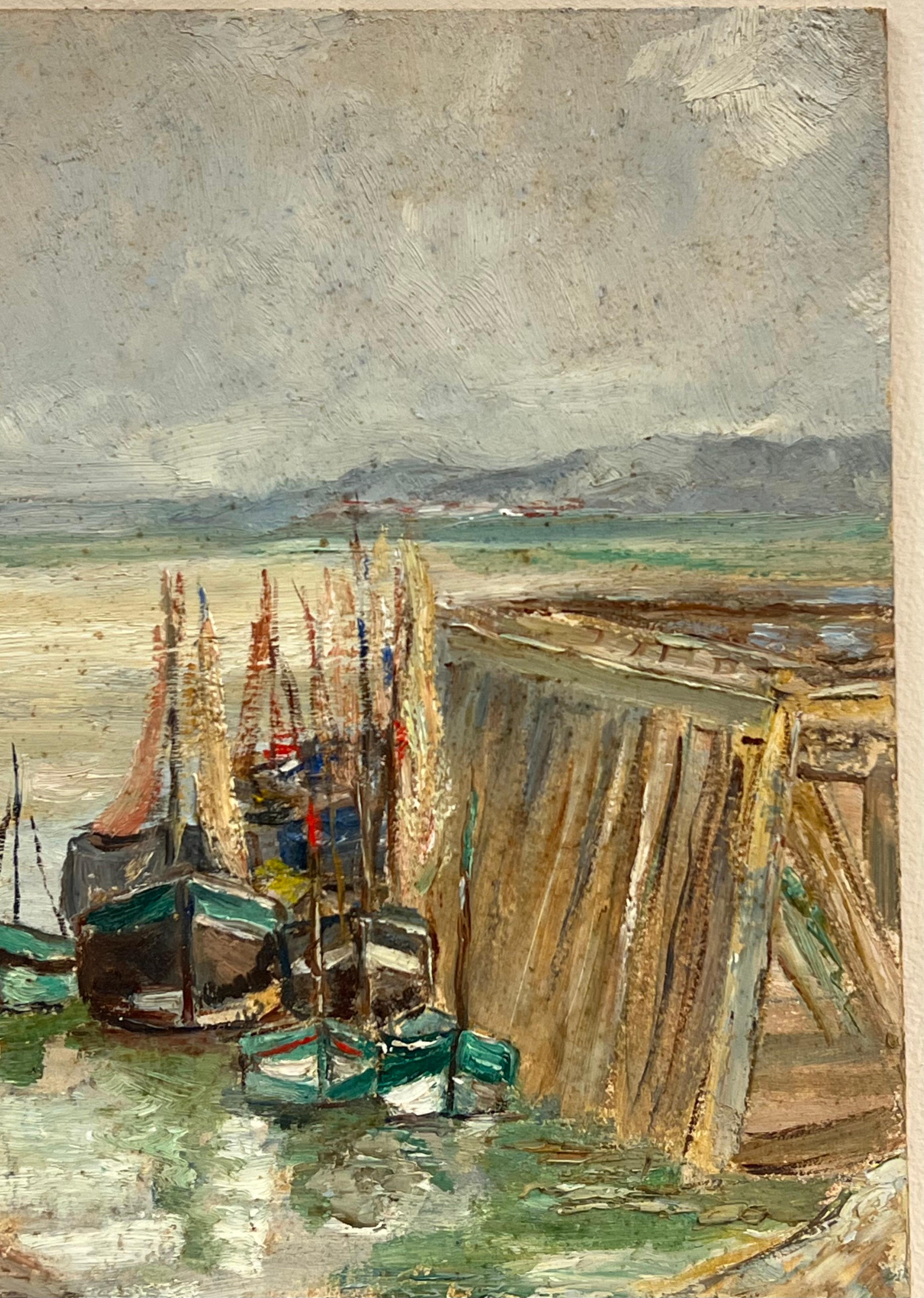 Ebbe Boote
Simone Forge 1930er Jahre Französischer Impressionist  
Öl auf Karton ungerahmt
Brett: 13 x 16 Zoll
Provenienz: Privatsammlung
Condit: sehr guter Zustand 

Für weitere Informationen wenden Sie sich bitte an uns, wenn Sie Fragen haben. Ich