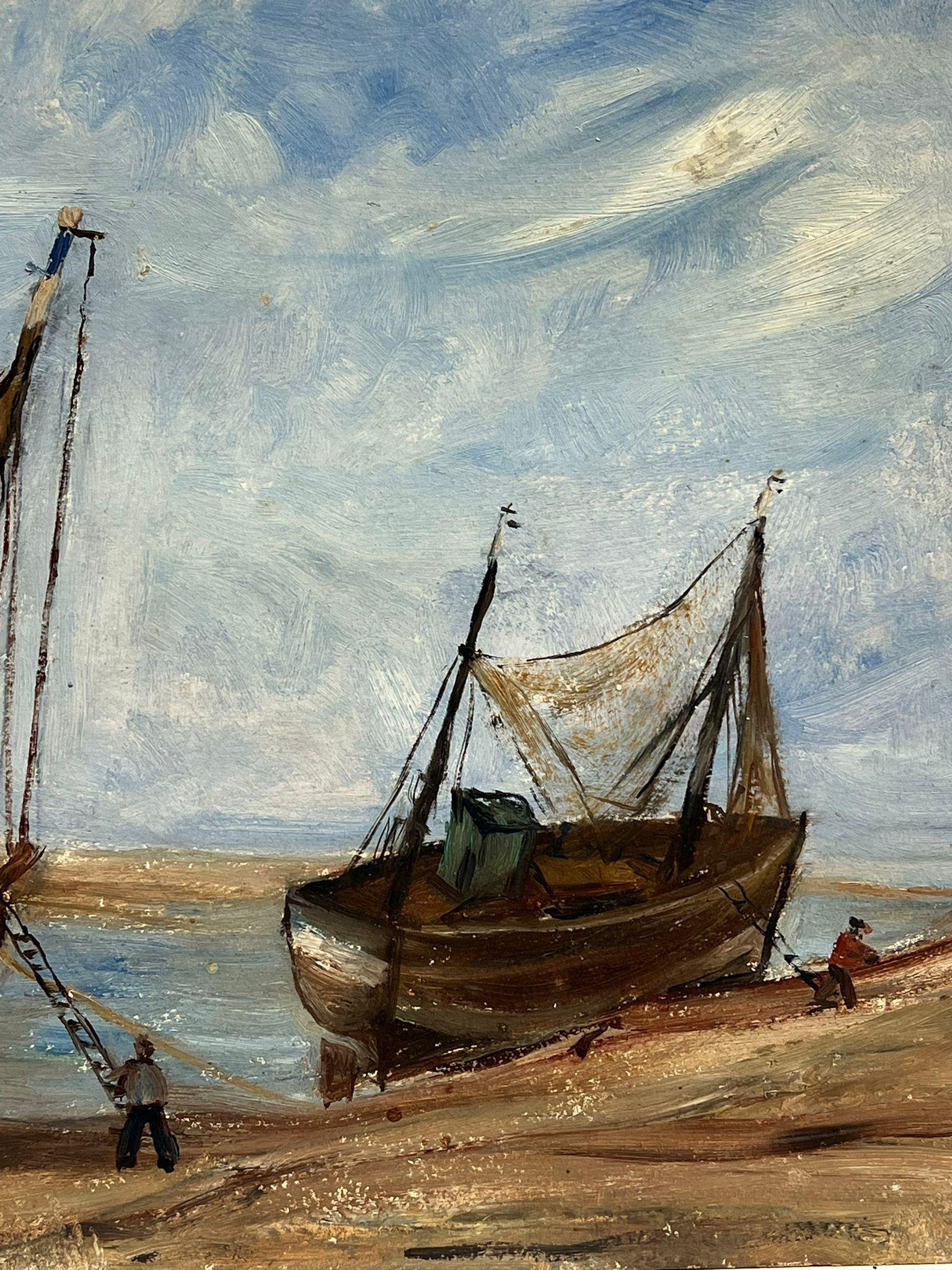 Fischerboote
Simone Forge 1930er Jahre Französischer Impressionist  
Öl auf Karton ungerahmt
Brett: 13 x 16 Zoll
Provenienz: Privatsammlung, Frankreich
Condit: sehr guter Zustand 

Für weitere Informationen wenden Sie sich bitte an uns, wenn Sie