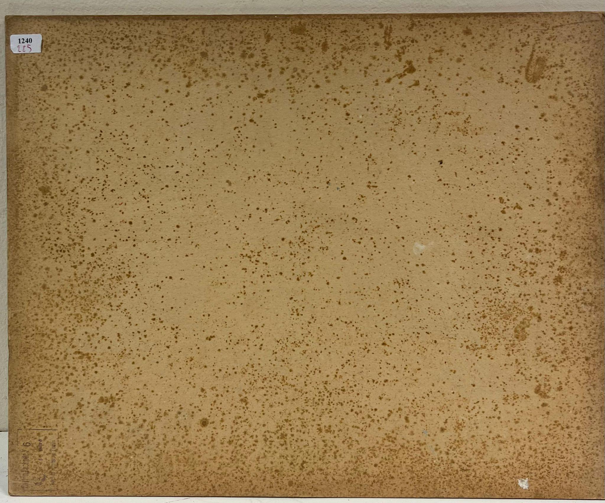 Mitte des 20. Jahrhunderts Französischer Impressionist Öl Gestrandete Fischerboote Küstenlinie im Angebot 1