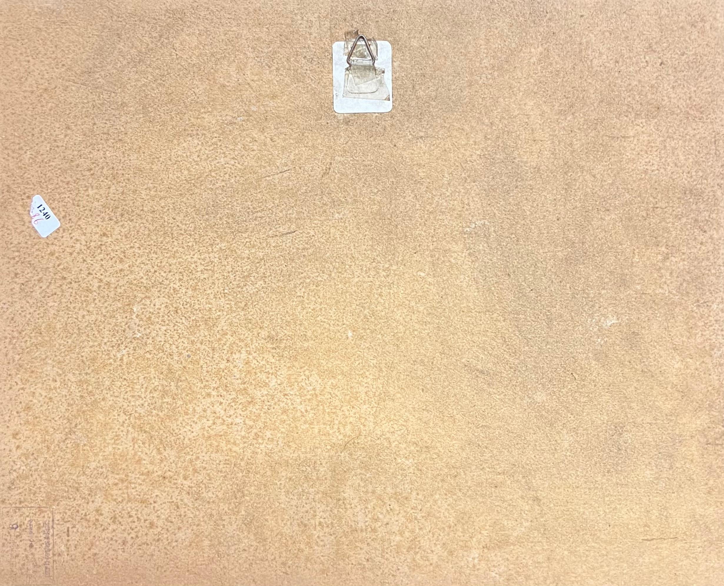 Mid Century Französisch Impressionist Öl Gestrandete Boote Sandige Küste Strand Meer (Beige), Landscape Painting, von Simone Forge