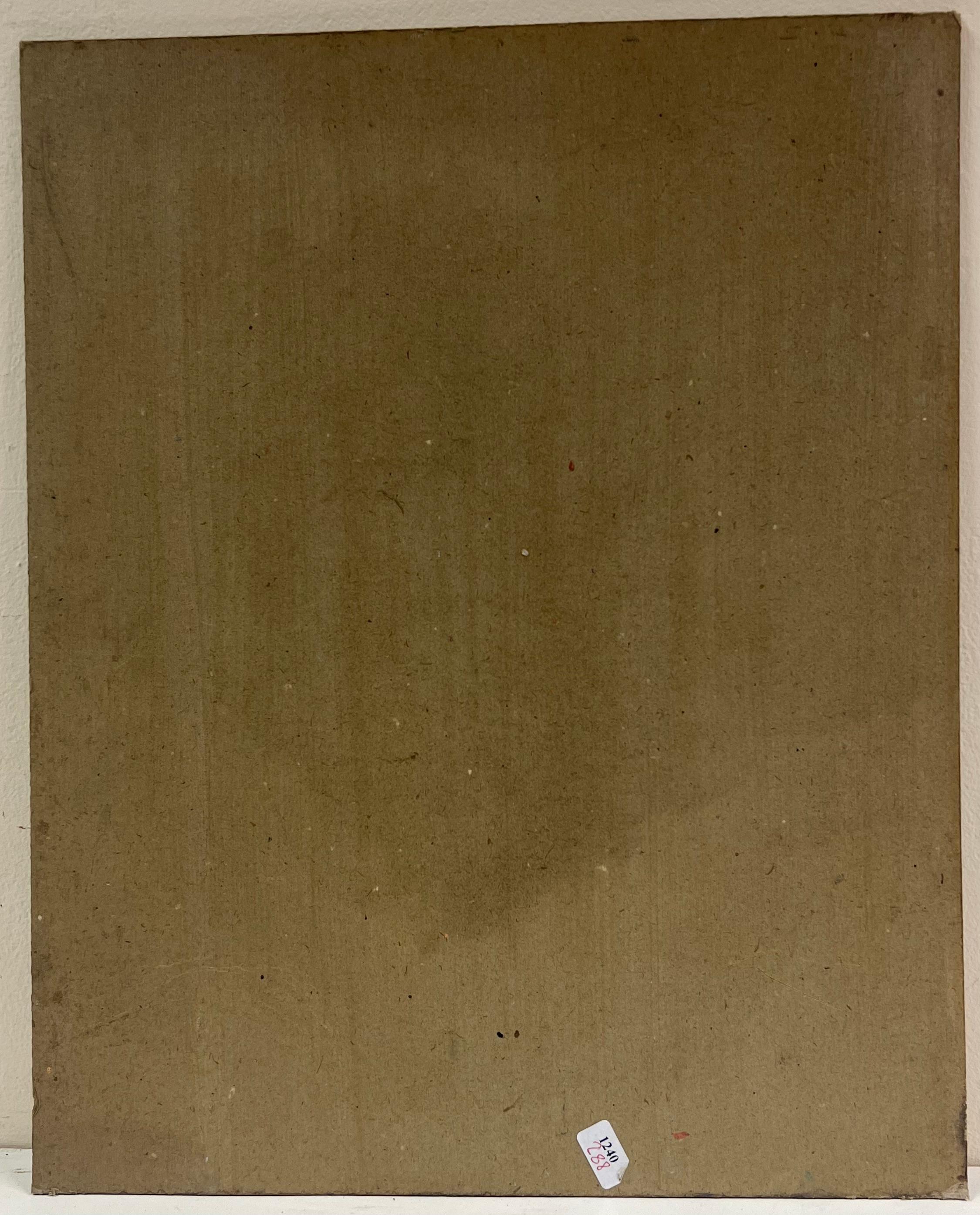 Feierliches Ritual mit Figuren in Schwarz
Simone Forge 1930er Jahre Französischer Impressionist  
Öl auf Karton ungerahmt
Brett: 16 x 13 Zoll
Provenienz: Privatsammlung
Condit: sehr guter Zustand 

Für weitere Informationen wenden Sie sich bitte an