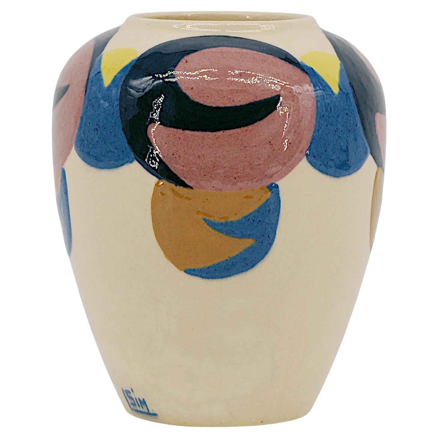 Vaso Art Deco Simone Larrieu, 19320 in vendita